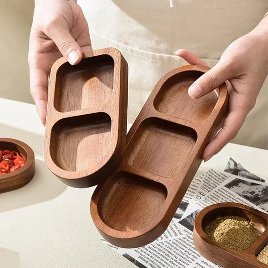 Natural Elegance for Every Meal — The Wooden Grid Tray That Redefines Simplicity